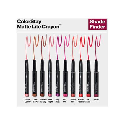 Revlon Colorstay Matte Lite Crayon Ruffled Feathers 1.4 gm - Lip Crayons
