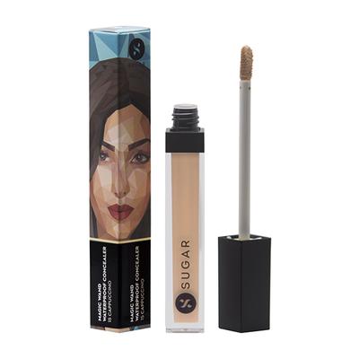 SUGAR Cosmetics Magic Wand Waterproof Concealer - 15 Cappuccino (Light Cool Undertone) 8.4 ML - Concealer
