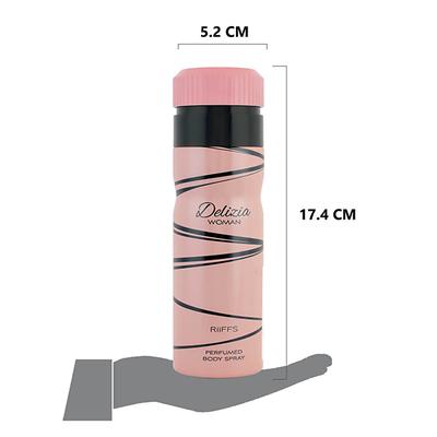 RiiFFS Delizia Women Deodorant For Women, Perfume Body Spray 200 ml - Women Deodorants/Roll-Ons