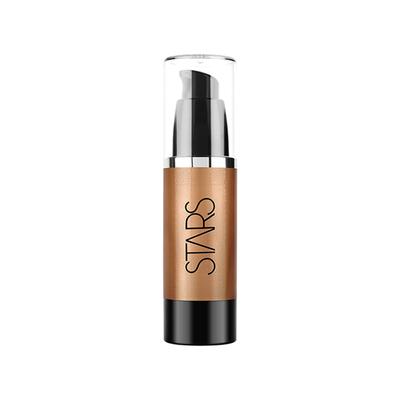 Star's Cosmetics Reflect Illuminator for Face Makeup Liquid Highlighter To Highlight Face Cheek Bones & T-Zones (Copper) 40gm - Highlighters & Illuminators