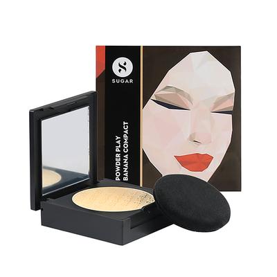 SUGAR Cosmetics Powder Play Banana Compact 6 gm - Compact Powder