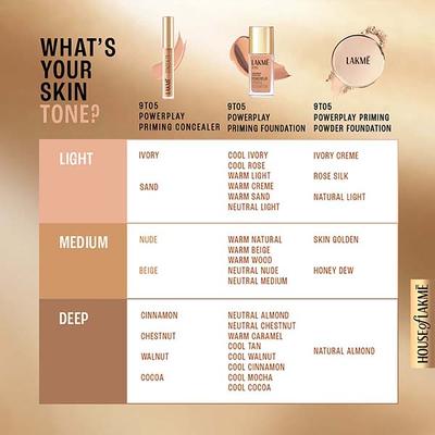 Lakme 9to5 Primer + Matte Liquid Concealer 10 Ivory 5.4 ml - Concealer
