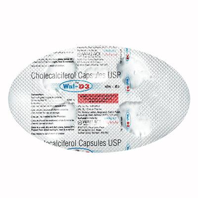 WAL D3 Softgel 4'S - Supplements-Vit