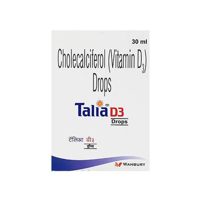 Talia D3 Drops 30ml - Supplements-Vit