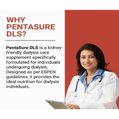 PentaSure DLS Dialysis Care Powder - Vanilla Flavour 400 g - Vital Health