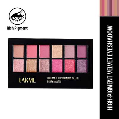 Lakme Absolute Spotlight Eye Shadow Palette Smokin Glam 12 gm - Eyeliners