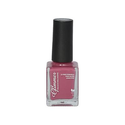 Glimmer Premium Nail Enamel Dark Pink 10 ml - Nail Polish