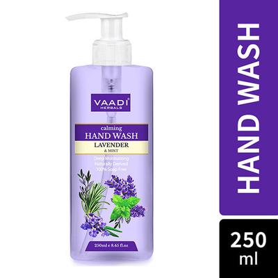 Calming Lavender & Mint Hand Wash - Deep Moisutirizing 250 ml - Hand Wash & Soaps