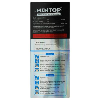 Mintop Forte 5% Solution 120ml - Hair Loss-Oth