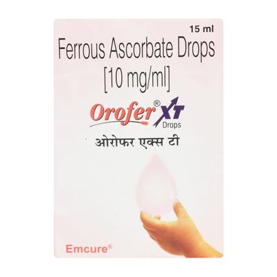 Orofer XT Oral Drop 15ml - Iron Supplement/Anaemia-Vma
