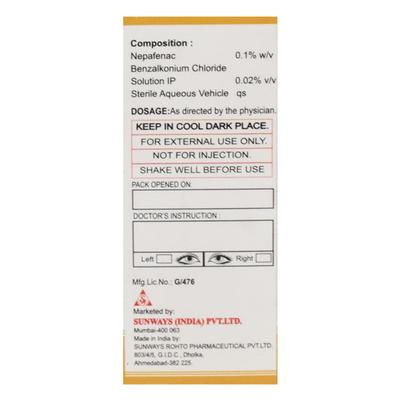 Xinep Eye Drops 5ml - Eye Infections-Eaa