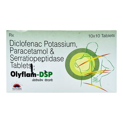 OLYFLAM DSP Tablet 10's - Pain relief-Nsa