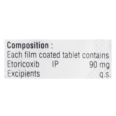 GOLDCOX 90 Tablet 10's - Pain relief-Nsa