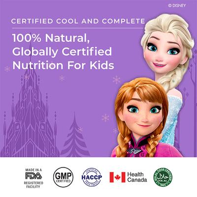 Wellbeing Nutrition Frozen Elsa and Anna Melts Kids Organic Multivitamin with Vitamin A B-Complex C D (30 Strips) - Multi-Vitamins