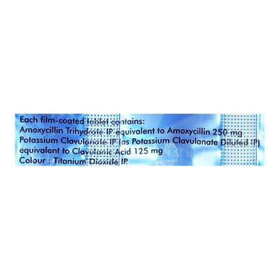 Bactoclav 375mg Tablet 10'S - Bacterial Infections-Pen