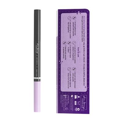 Plum Eye-Swear-By Brow Definer Vitamin E - 01 Ash Black 0.3 gm - Eyebrow Pencils & Enhancers
