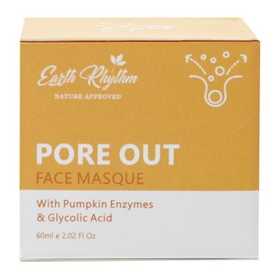 Earth Rhythm Pore Out Face Masque With Pumpkin & Glycolic Acid 60 gm - Masks & Peels