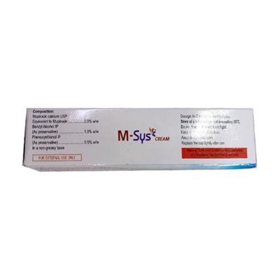 M SYS Cream 10gm - Skin Infections-Toa
