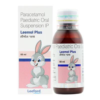 Leemol Plus Oral Suspension 60ml - Fever-Ana