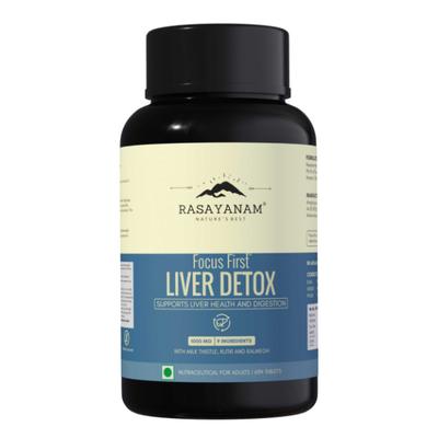 Rasayanam Focus First Liver Detox Tablets 60's - Speciality Medicines
