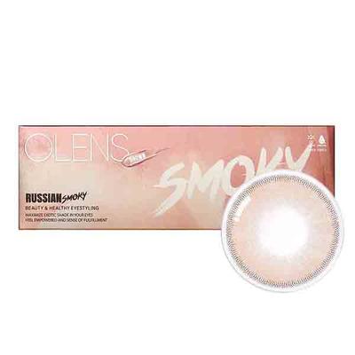 O-Lens Russian Smoky 1Day Coloured Contact Lenses - Brown (0.00) 1's - Eyecare Lenses