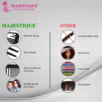 Majestique Comb Dry Hair 1's - Hair Combs