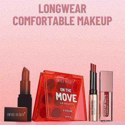 Swiss Beauty Hd Matte Pigmented Smudge Proof Lipstick Shade- Bare Blush 3.5 gm - Lipsticks