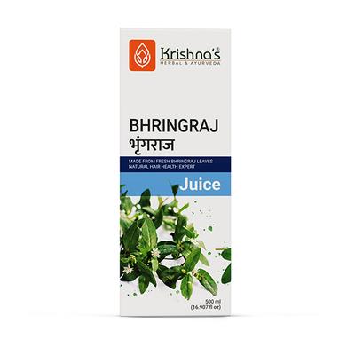 Krishna's Herbal & Ayurveda Bhringraj Swaras Juice 500 ml - Ayurvedic Juices