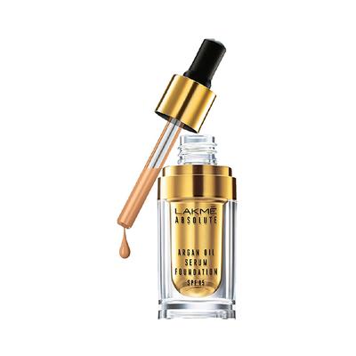 Lakme Absolute Argan Oil Serum Foundation With Spf 45 Silk Golden 15 Ml - Foundation
