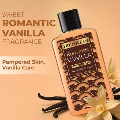 The Love Co. Warm Vanilla Shower Gel 100 ml - Shower Gels & Body Wash