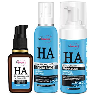 StBotanica Hyaluronic Acid Facial Combo 260 ml - Face Moisturizers