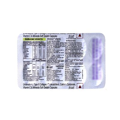SHELCAL JOINTS Capsule 10's - Supplements-Sup