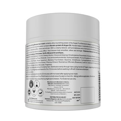 Volamena Nourishing Hair Mask - Banana 120ml - Hair Masks & Packs