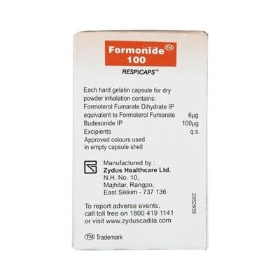 Formonide 100 Respicap 30'S - Asthma/COPD-Ast