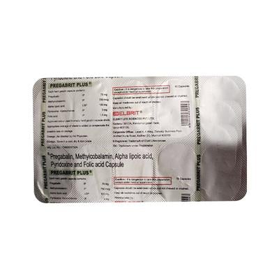 PREGABRIT PLUS Capsule 10's - Neuropathic Pain-Dru