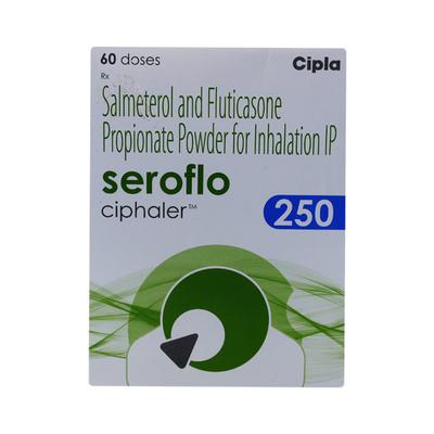 SEROFLO 250 Ciphaler 60md - Asthma/COPD-Ast