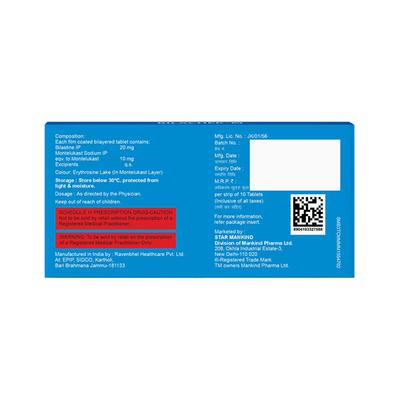 BILACHEK M Tablet 10's - Allergies-Ant