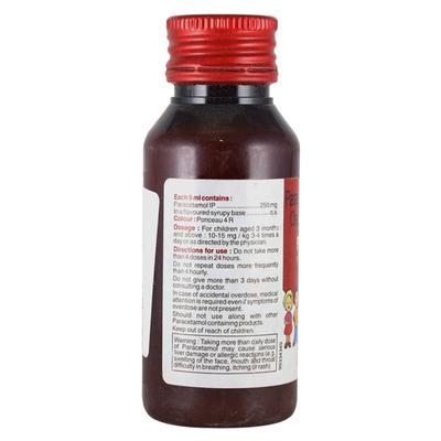 Paracip 250mg Suspension 60ml - Fever-Ana