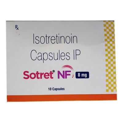 SOTRET NF 8 Capsule 10's - Acne-Acn