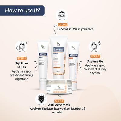 Fixderma Salyzap Acne kit 150 gm - Lotions & Creams