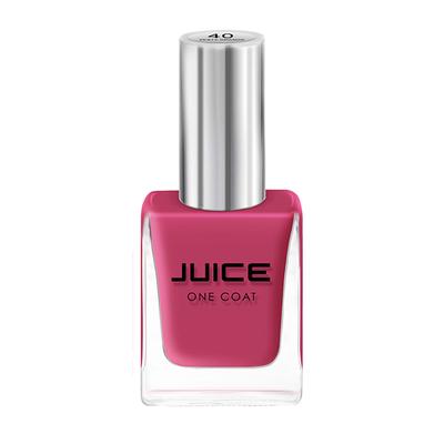 JUICE One Coat Long Lasting Quick Dry Chip Resistent Nail Polish ZESTY ORANGE 40 11 ml - Nail Polish