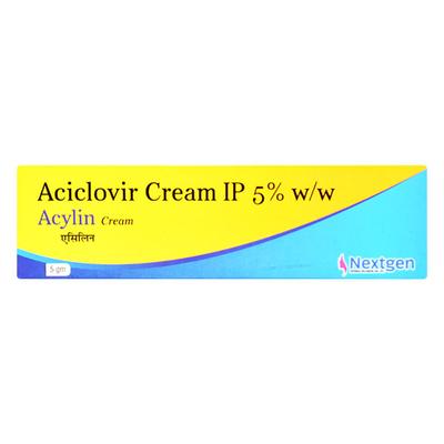 Acylin 5% Cream 5gm - Viral infections-Ant