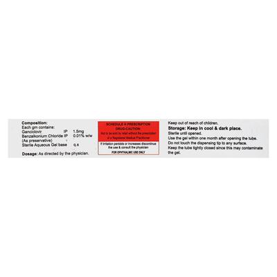 Simplovir Eye Gel 5gm - Viral infections-Ant