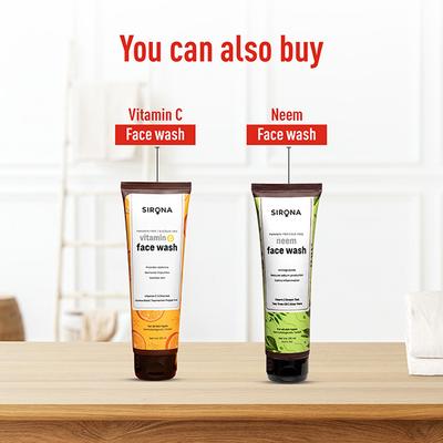 Sirona Exfoliating Face Wash 125 ml - Face Wash & Cleansers