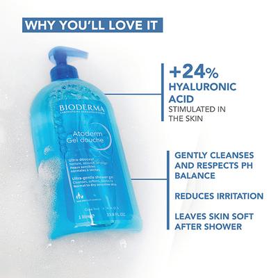 Bioderma Atoderm gel douche Gentle Shower Gel for Normal To Dry Skin 100 ml - Face Wash & Cleansers