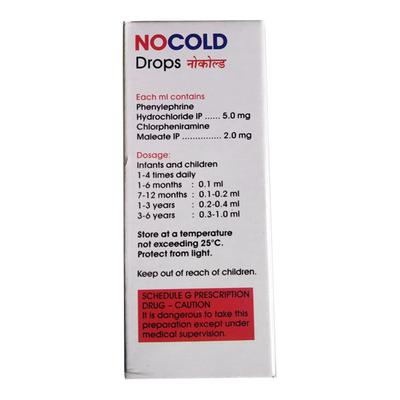 Nocold Drops 15ml - Cough And Cold-Cou