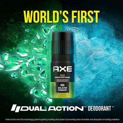 Axe Pulse Long Lasting Deodorant Bodyspray For Men 150 ml - Men Deodorants/Roll-Ons