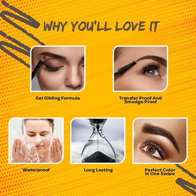 Faces Canada Ultime Pro Eyebrow Defining Pencil - Tan 01, 1.2gm - Eyebrow Pencils & Enhancers