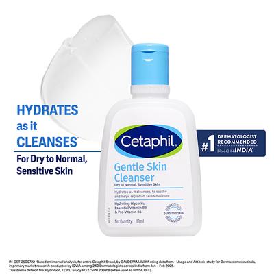 Cetaphil Gentle Skin Cleanser 118 ml - Face Wash & Cleansers