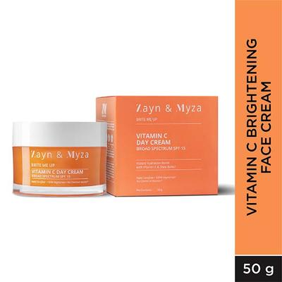 Zm Zayn Myza Vitamin C Day Cream SPF 15 50 gm - Day Cream